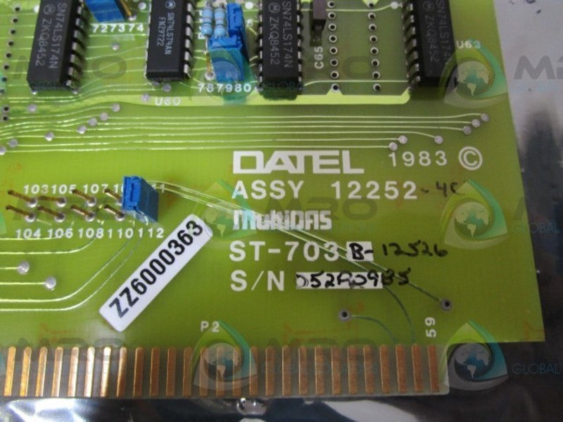 DATEL ST-703B-12526 CIRCUIT BOARD  NSMP