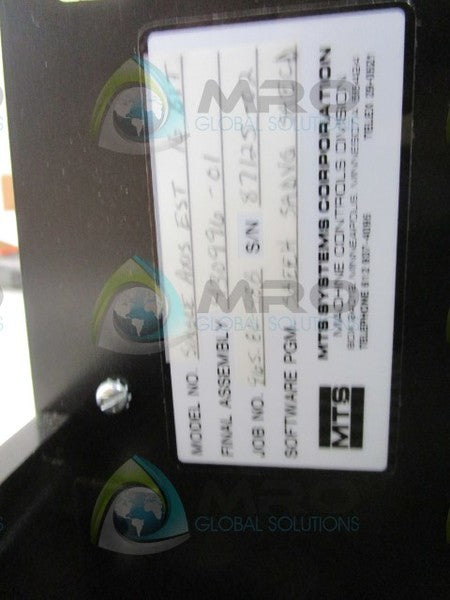 MTS 430996-01 RACK  UNMP