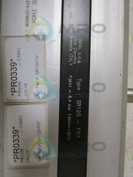 OMAL SR120-F07 VALVE  UNMP