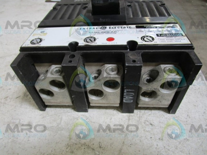 GENERAL ELECTRIC TJC36600G CIRCUIT BREAKER  UNMP