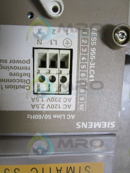 SIEMENS 6ES5955-BLC41 EXPANSION UNIT  UNMP