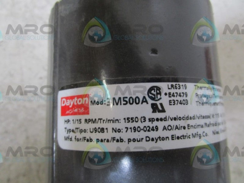 DAYTON 3M500A MOTOR  NSMP