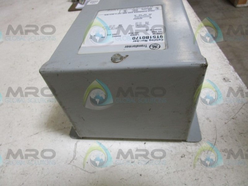 GENERAL ELECTRIC 9T51B0170 TRANSFORMER  UNMP
