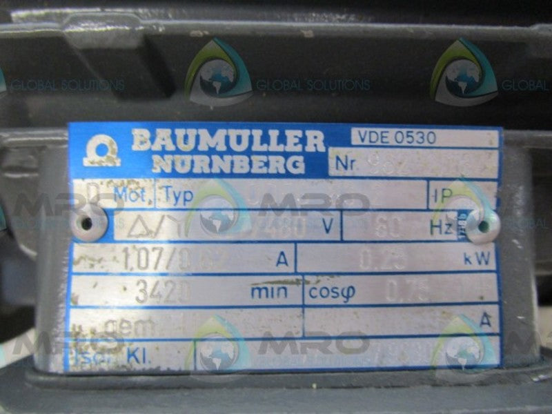 BAUMULLER ODFG 63-2 MOTOR  NSNP