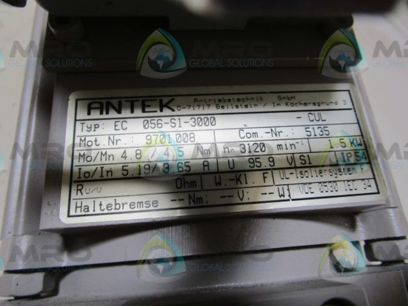 ANTEK EC056-S1-3000 MOTOR  NSNP