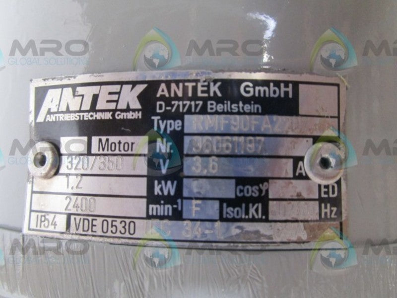 ANTEK RMF90FA2207 MOTOR  NSNP
