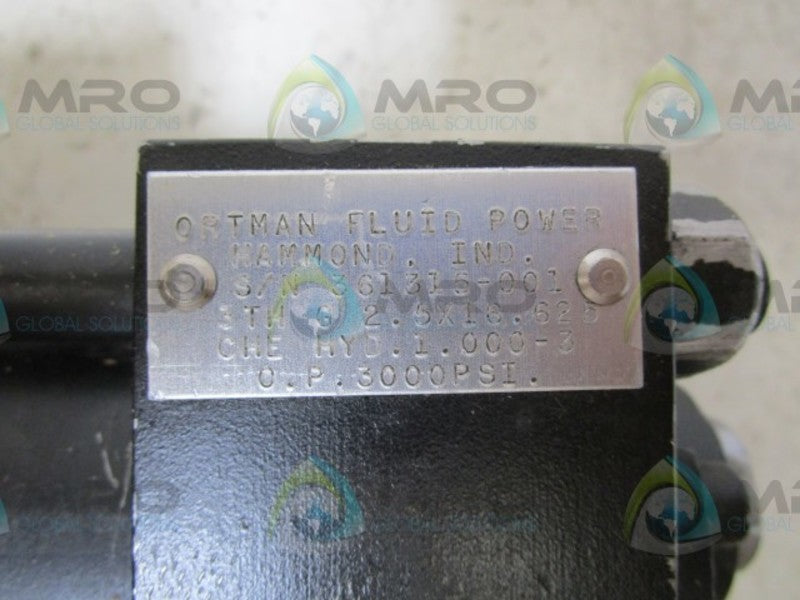 ORTMAN 3TH-G-2.5X16.625 CYLINDER  UNMP