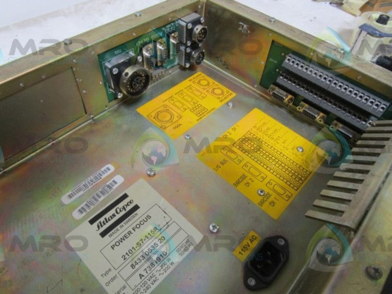 ATLAS COPCO 2101-S7-115R CONTROLLER (AS PICTURED)  UNMP