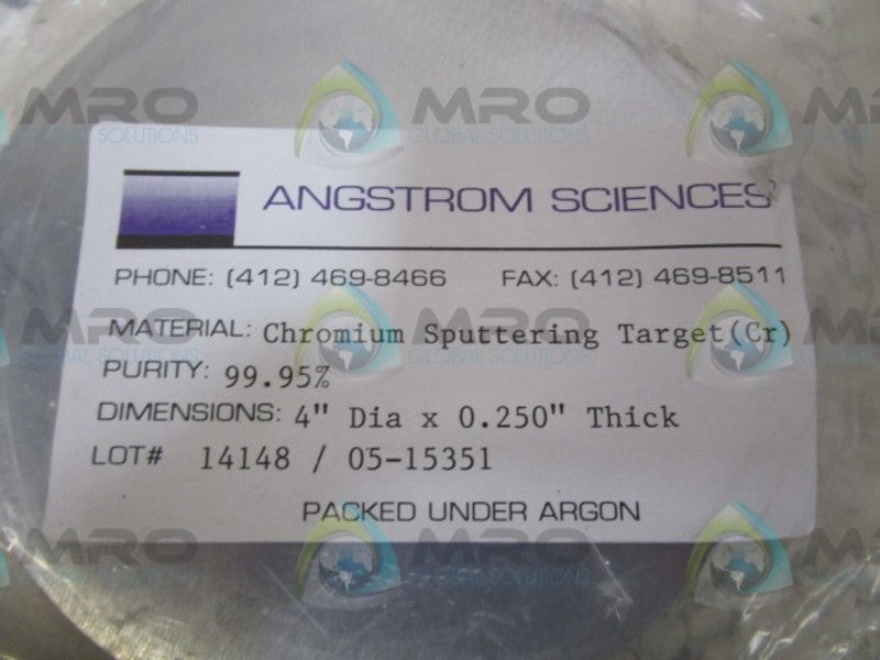ANGSTROM SCIENCES 14148  NSMP