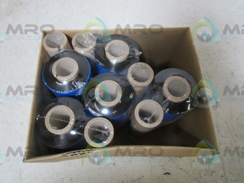 LOT OF 5 TEC AWR-210 THERMAL TRANSFER ROLLS NSMP