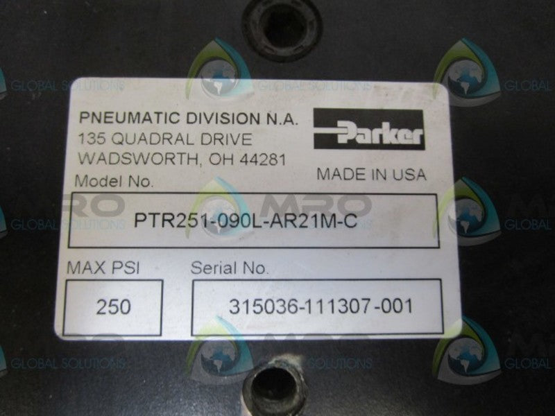 PARKER PTR251-090L-AR21M-C ROTARY ACTUATOR  UNMP