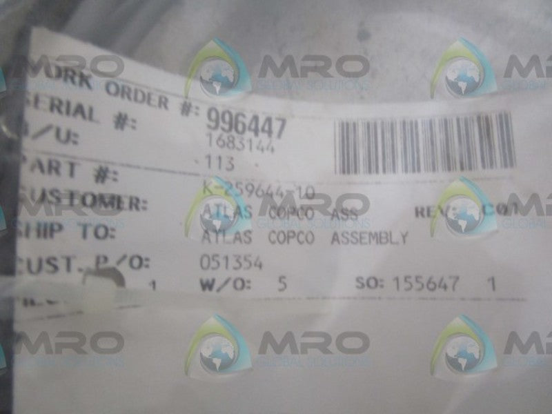 ATLAS COPCO K-259644-10 CABLE  NSMP