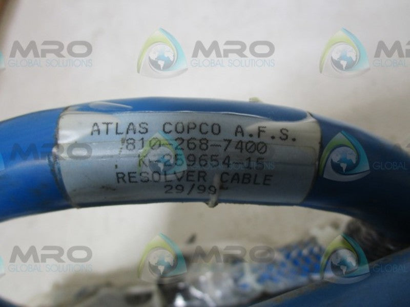 ATLAS COPCO K-259654-15 RESOLVER CABLE  NSNP