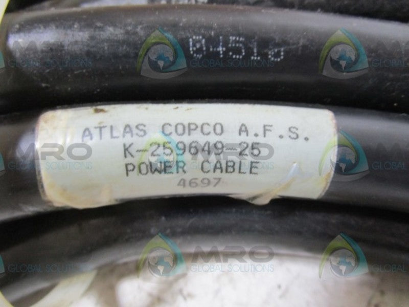 ATLAS COPCO K-259649-25 POWER CABLE  UNMP