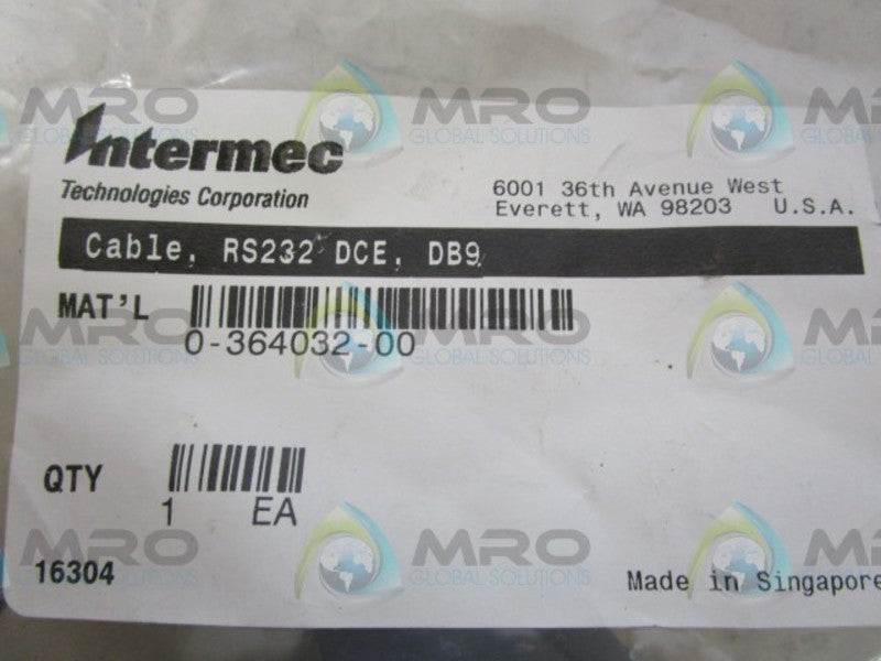 INTERMEC RS232 SCANNER CABLE  NSMP
