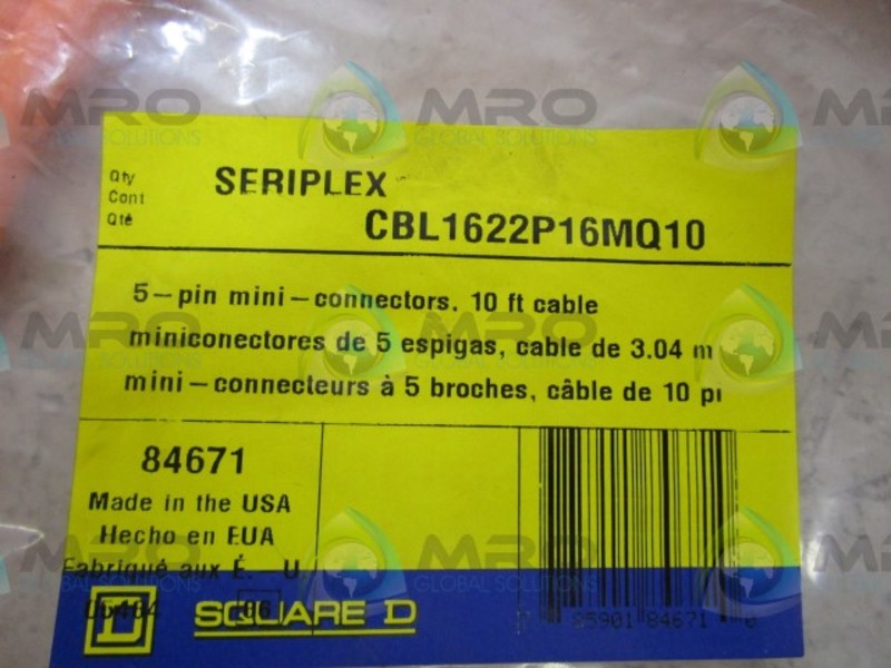 SQUARE D CBL1622P16MQ10 CABLE  NSMP