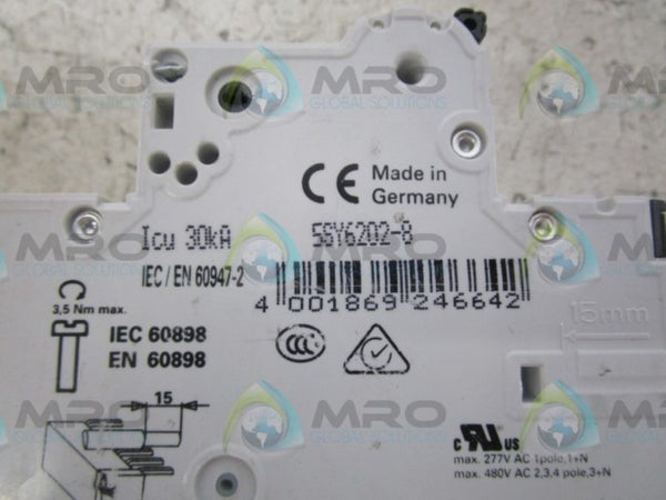 SIEMENS 5SY6202-8 CIRCUIT BREAKER  NSNP