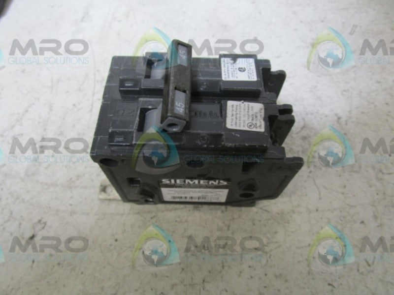 SIEMENS B245HH CIRCUIT BREAKER  UNMP