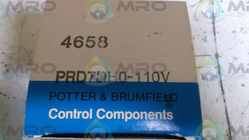 POTTER & BRUMFIELD PRD7DH0-110V RELAY  NSMP