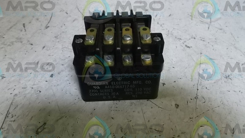 GUARDIAN ELECTRIC A410-066717-65 RELAY  NSNP