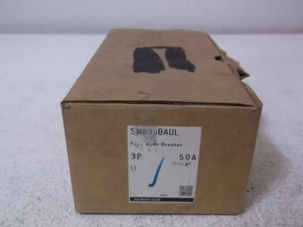 FUJI SA103BAUL50 CIRCUIT BREAKER 50AMP 3 POLE 240V  NSMP