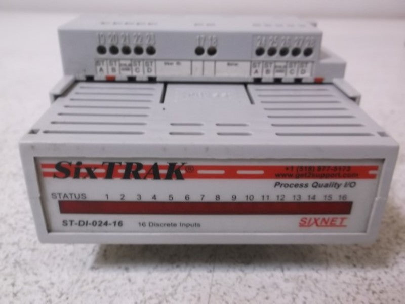 SIX TRAK ST-DI-024-16 INPUT MODULE DISCREET HIGH DENSITY  NSMP