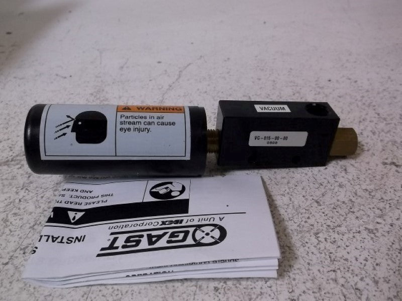 GAST VG-015-00-00 VACUUM GENERATOR  NSMP