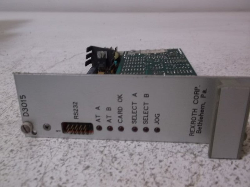 REXROTH D3015-S-14 MODULE  UNMP