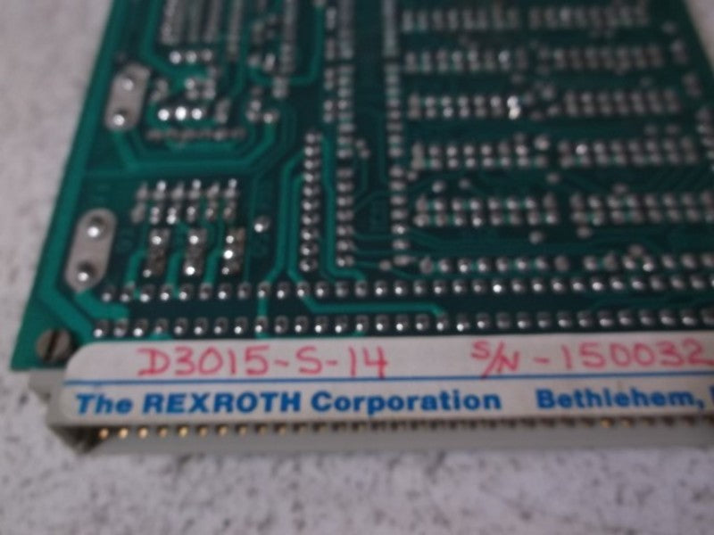 REXROTH D3015-S-14 MODULE  UNMP
