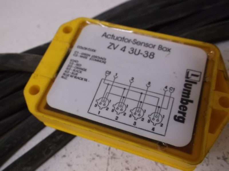 LUMBERG ZV4-3U-38 CORDSET JUNCTION BLOCK  UNMP