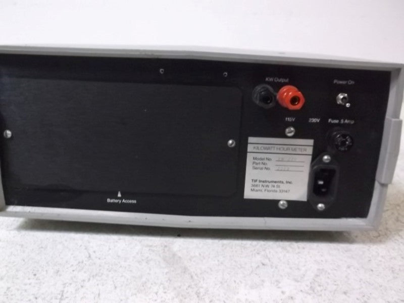 TIF KW-220 METER DIGITAL CLAMP-ON  UNMP