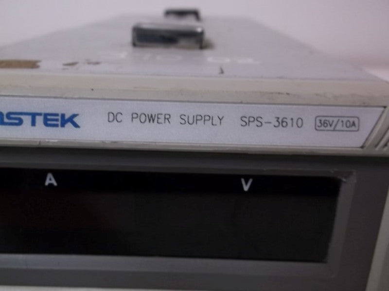INSTEK SPS-3610 DC POWER SUPPLY  UNMP