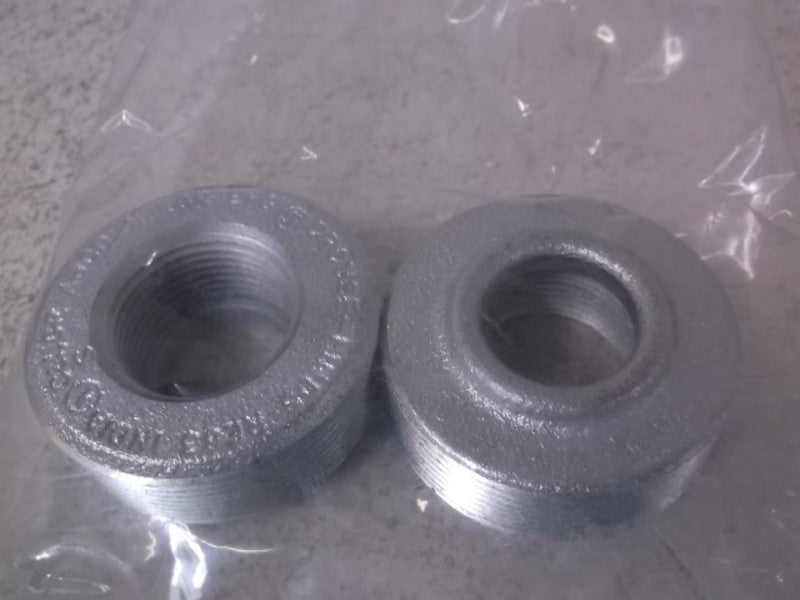 LOT OF 2 APPLETON RB200125 STEEL REDUCERS  NSMP