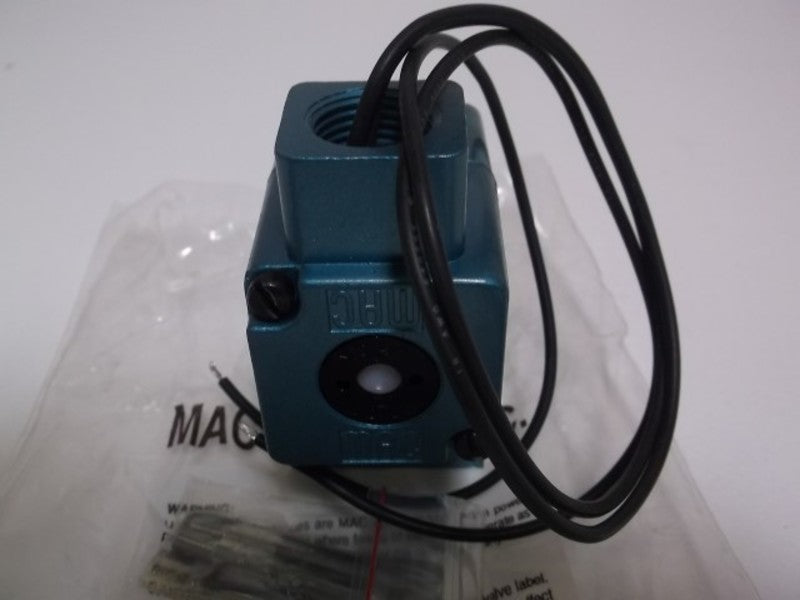 MAC 257B-111CAAA SOLENOID VALVE 110/120VAC  NSMP
