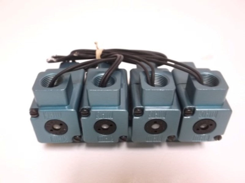 LOT OF 4 MAC 257B-111CAAA SOLENOID VALVE NSMP