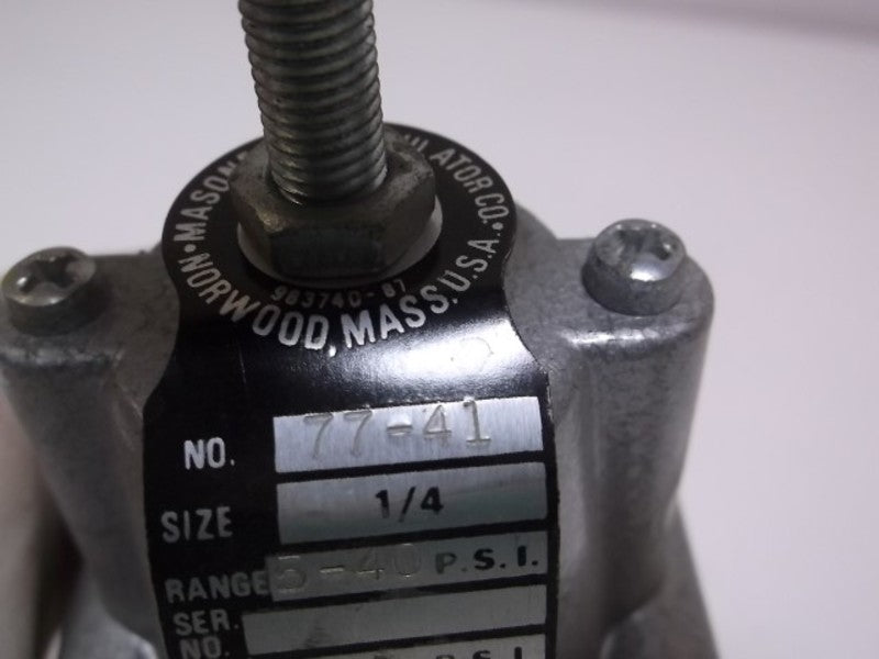 MASONEILAN 77-41 REGULATOR  NSNP