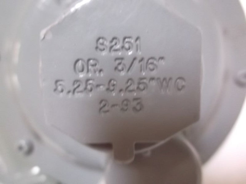 FISHER S251-DCB VALVE  NSMP