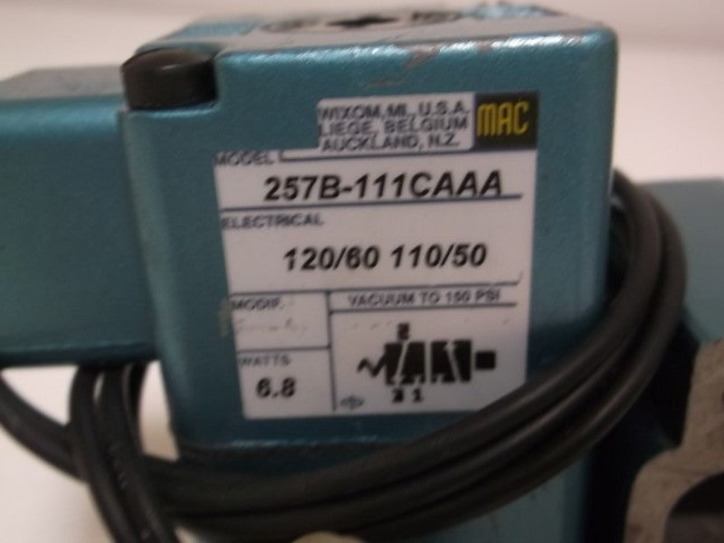 MAC 257B-111CA SOLENOID VALVE  NSMP