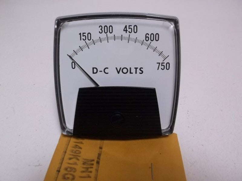 YOKOGAWA 250320XXXX METER PANEL MOUNT 0-750 DC VOLTS  NSMP