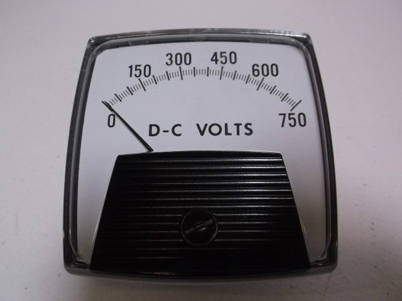 YOKOGAWA 250320XXXX METER PANEL MOUNT 0-750 DC VOLTS  NSMP