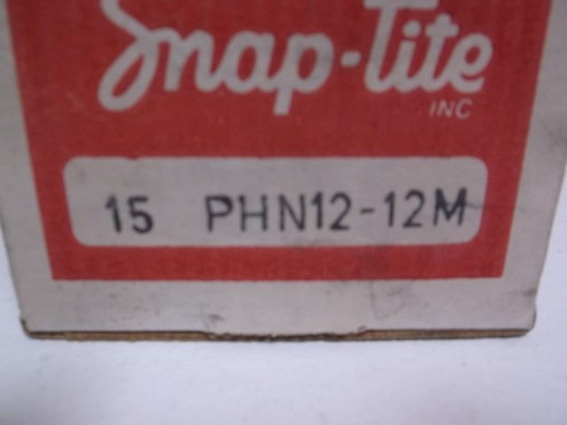 LOT OF 15 SNAP-TITE PHN12-12M COUPLER NIPPLE NSMP