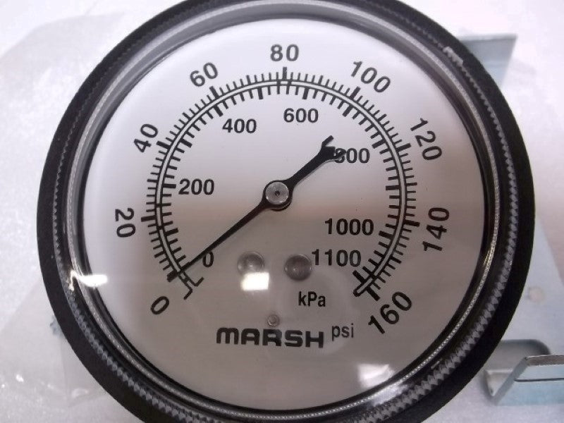 MARSH J8652 GENERAL SERVICE GAUGE 0-160 PSI  NSMP