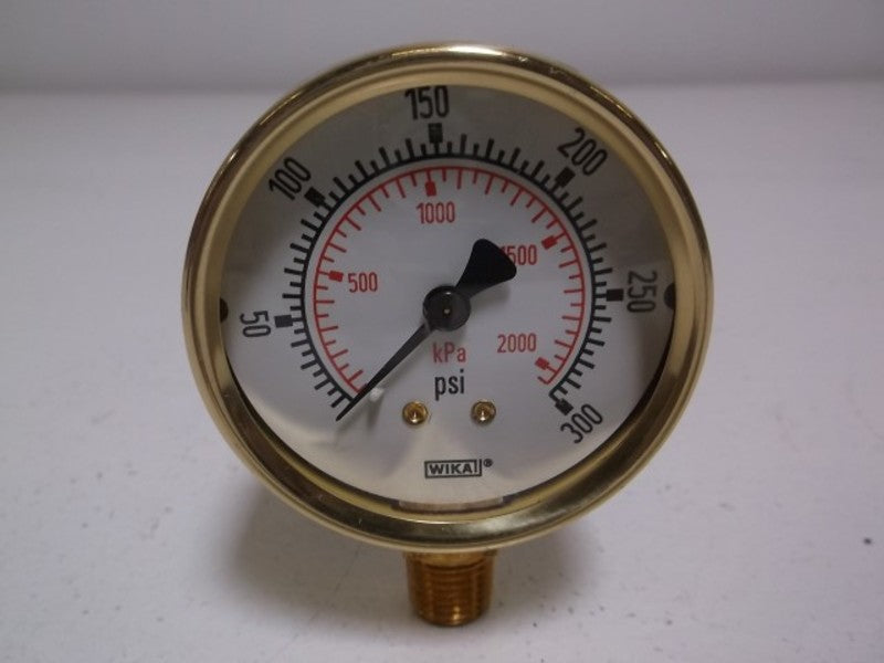 DIXON GBR300 LOWER MOUNT 2-1/2" 0-300 PSI GAUGE  NSMP