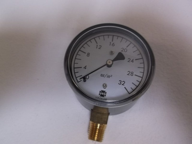 AMETEK 161968 GENERAL PURPOSE GAUGE 0-32 PSI  NSMP