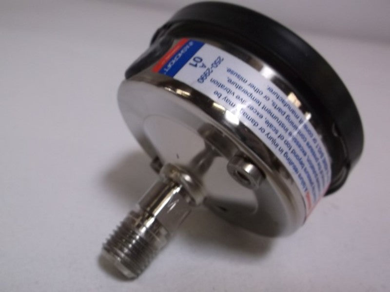ASHCROFT 251009SW02B-200# PRESSURE GAUGE 0-200 PSI  NSMP