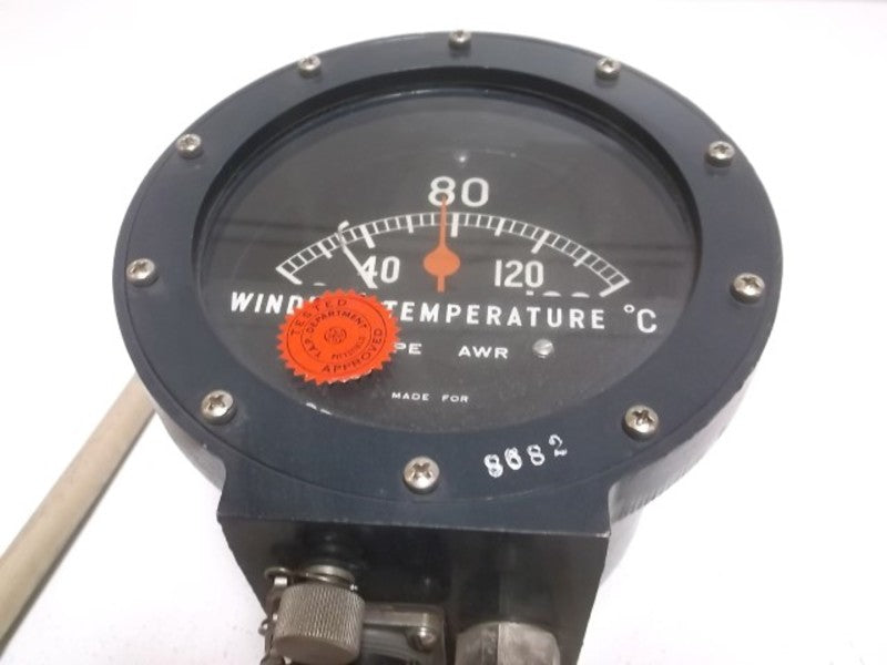 GENERAL ELECTRIC TYPE AWR WINDING TEMPERATURE  NSMP