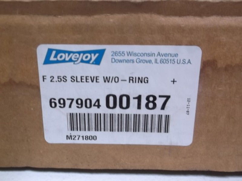 LOVEJOY F2.5S 69790400187 FLANGE GEAR COUPLING HUB  NSMP