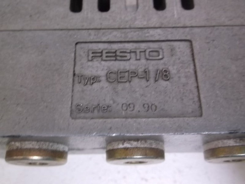 FESTO CEP-1/8 W/CABW-1/8 VALVE  UNMP