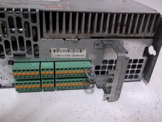 REXROTH INDRAMAT DKCXX.3-100-7 ECO SERVO DRIVE * USED *