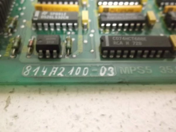 LIEBHERR 814A2100-03 CONTROL BOARD  UNMP